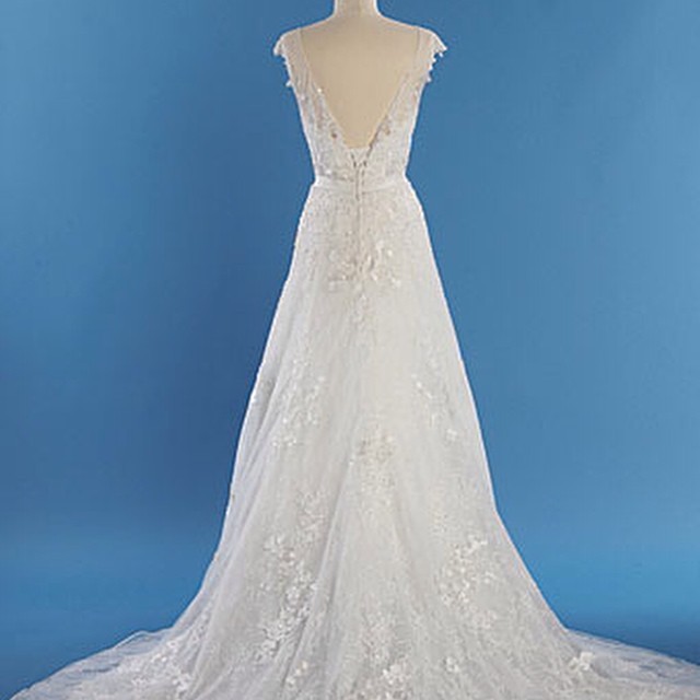 A-Line and Sweetheart Wedding Dress M-1300