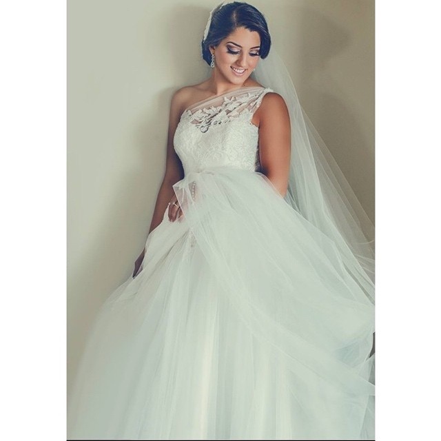 Ball Gown, Strapless Sweetheart and Veil Wedding Dress M-1377