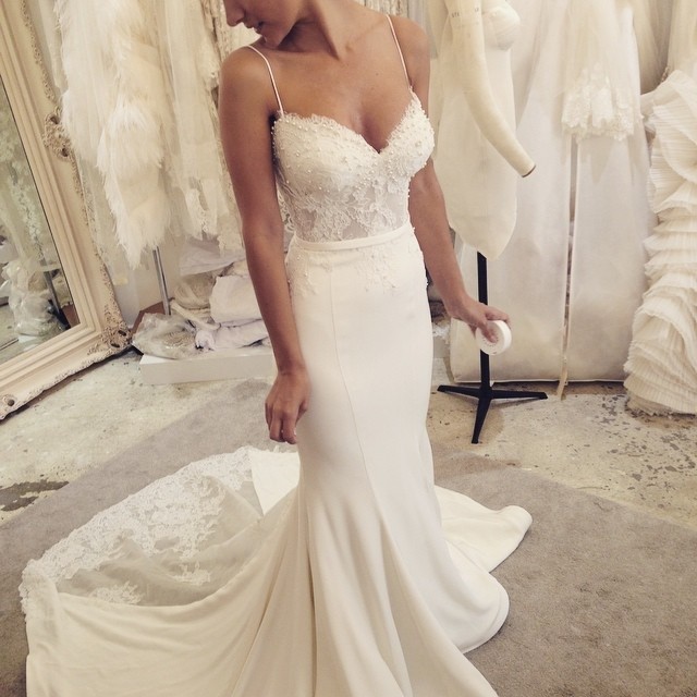 Sweetheart and Strapless Sweetheart Wedding Dress M-1407