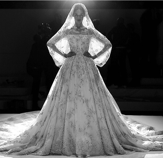 Ball Gown and Veil Wedding Dress M-1731