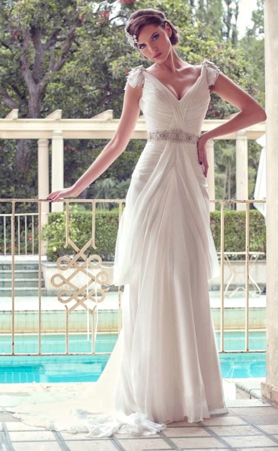 Chiffon Wedding Dress M-2054