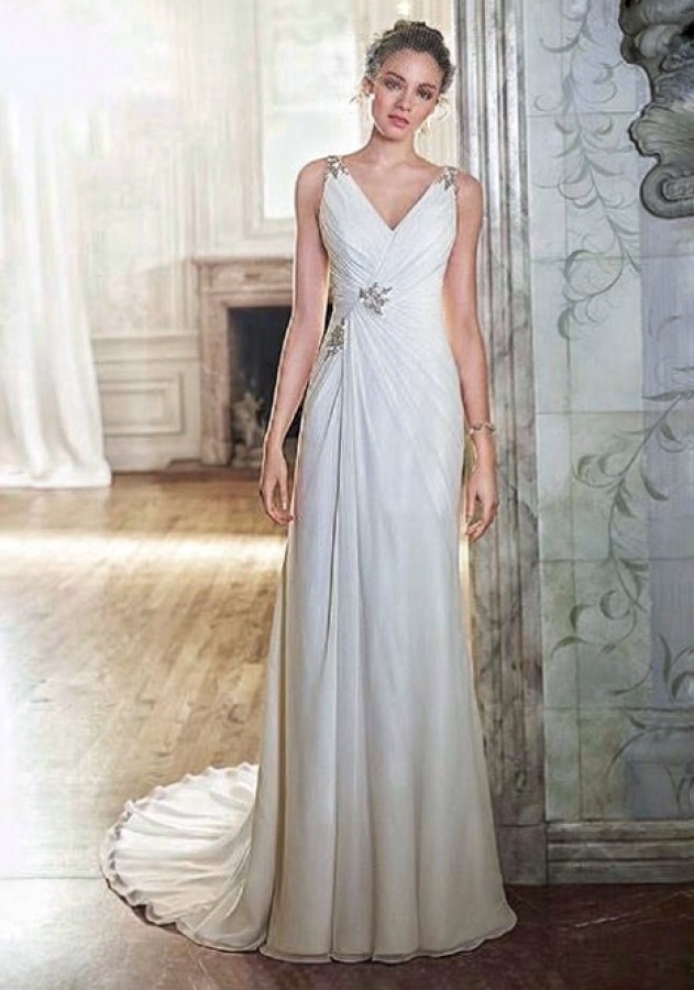 Chiffon Wedding Dress M-2059