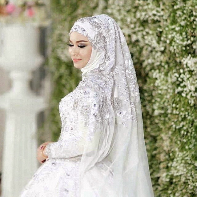 Hijab Wedding Dress M-2100