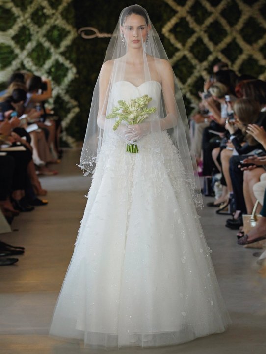 A-Linie, Herz-Ausschnitt und Sag Ja zu diesem Hochzeitskleid Brautkleid M-894