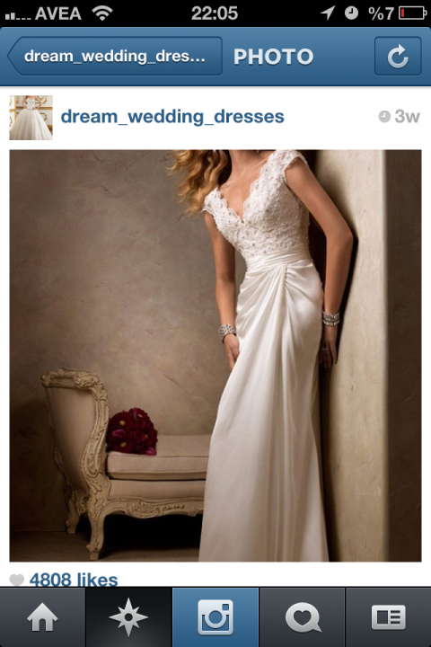 Sheath and Sweetheart Wedding Dress M-531