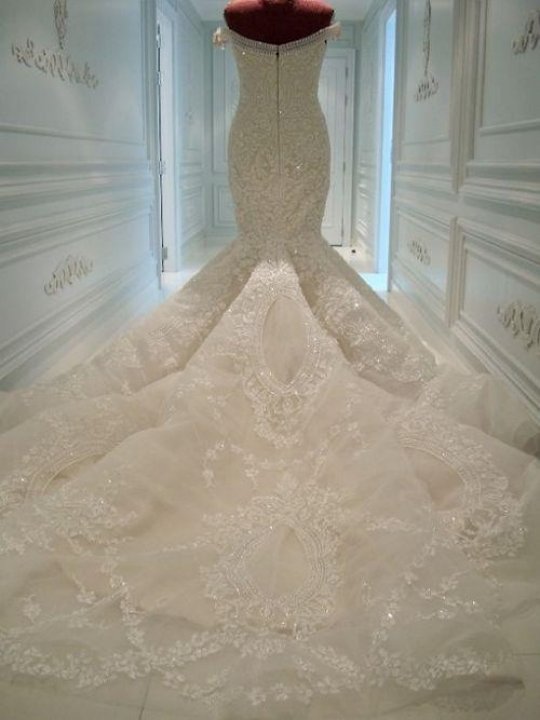 Mermaid Wedding Dress M-548