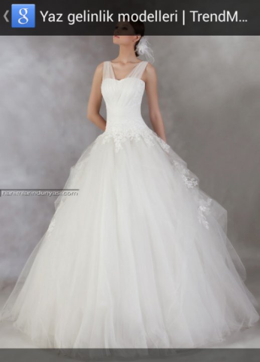 Ball Gown and Sweetheart Wedding Dress M-983