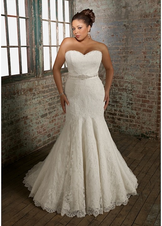 Plus Size Wedding Dress M-1511